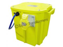 PT5000/1 - 5KVA 240-110V CTE PORTABLE TOOL TRANSFORMER WITH 1x32A OUTPUT SOCKET