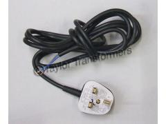 240v 13amp 2 core input lead