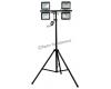 110V 4 X 30W LED MAST LIGHT ON HEAVY DUTY TRIPOD STAND